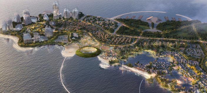 伟德体育乐成中标中南置地唐山湾风情小镇项目设计